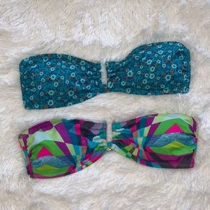 Kirra Strapless Bikini Tops, size XL
